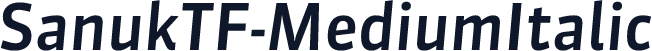 SanukTF-MediumItalic