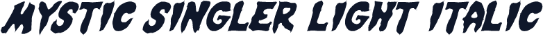 Mystic Singler Light Italic