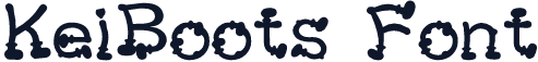 KeiBoots Font