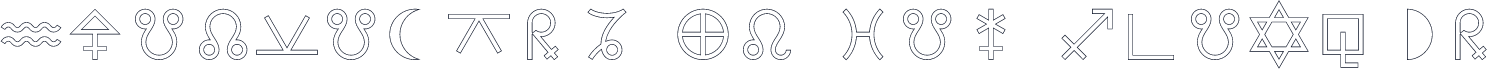 AstrotypeP LT Std Outline