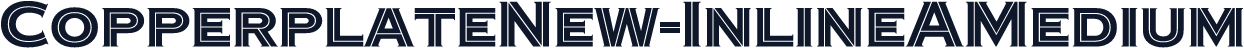 CopperplateNew-InlineAMedium