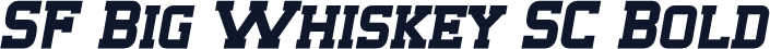 SF Big Whiskey SC Bold