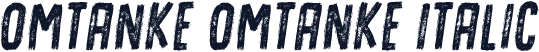 Omtanke Omtanke Italic