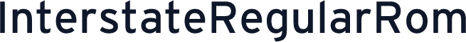 InterstateRegularRom