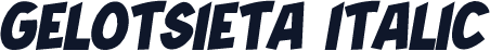 Gelotsieta Italic