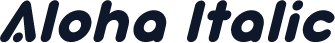 Aloha Italic