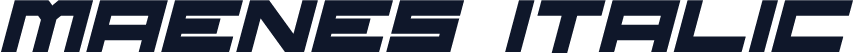 maenes Italic