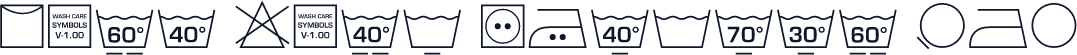 Wash Care Symbols M54