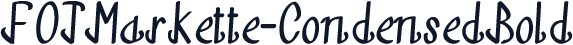 FOTMarkette-CondensedBold