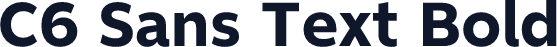 C6 Sans Text Bold
