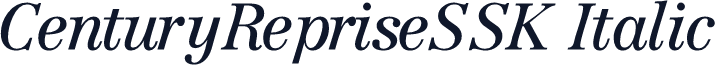 CenturyRepriseSSK Italic