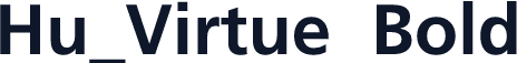 Hu_Virtue  Bold