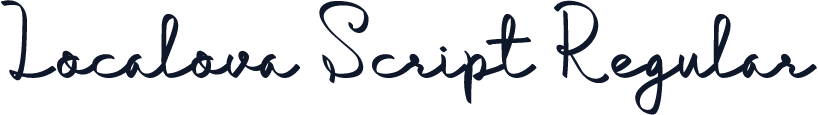 Localova Script Regular