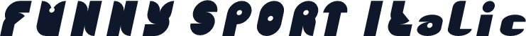 FUNNY SPORT Italic