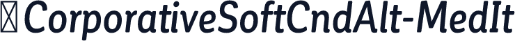 ☞CorporativeSoftCndAlt-MedIt