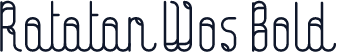 Ratatan W05 Bold