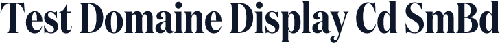 Test Domaine Display Cd SmBd