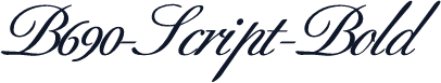 B690-Script-Bold