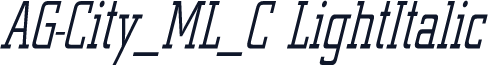 AG-City_ML_C LightItalic