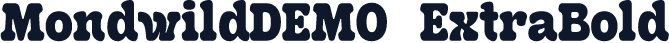 MondwildDEMO-ExtraBold