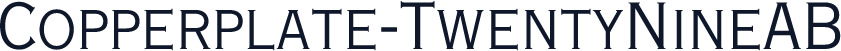 Copperplate-TwentyNineAB