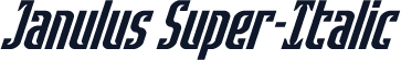 Janulus Super-Italic