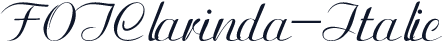FOTClarinda-Italic