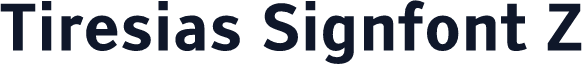 Tiresias Signfont Z