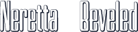 Neretta Beveled