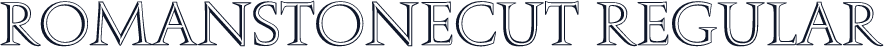 RomanStonecut Regular