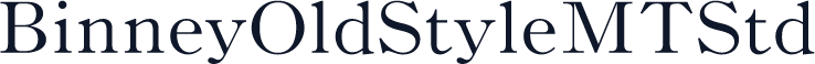 BinneyOldStyleMTStd