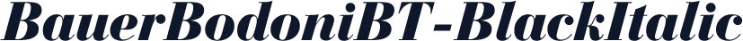 BauerBodoniBT-BlackItalic