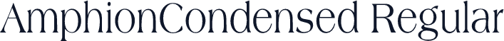 AmphionCondensed Regular