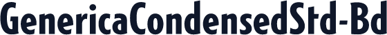 GenericaCondensedStd-Bd