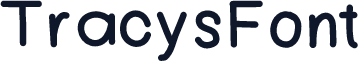 TracysFont