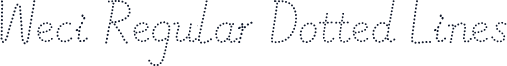 Weci Regular Dotted Lines