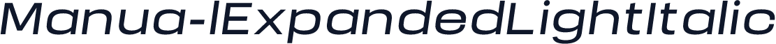 Manua-lExpandedLightItalic