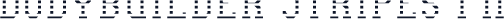 Bodybuilder Stripes FX