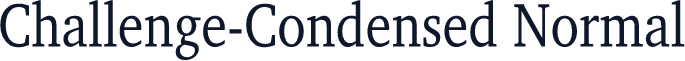 Challenge-Condensed Normal