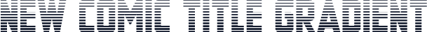 New Comic Title Gradient