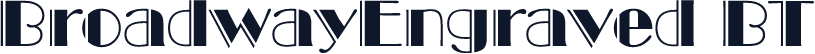 BroadwayEngraved BT
