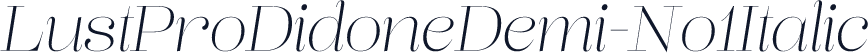 LustProDidoneDemi-No1Italic
