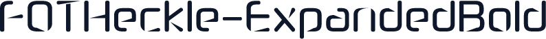 FOTHeckle-ExpandedBold