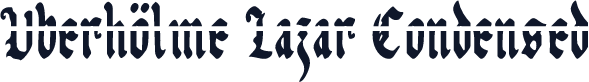 Uberhölme Lazar Condensed