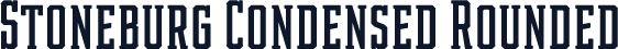 Stoneburg Condensed Rounded