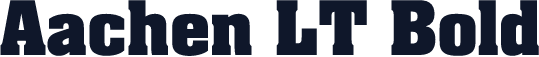 Aachen LT Bold