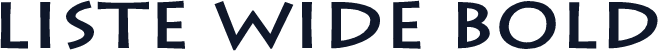 Liste Wide Bold