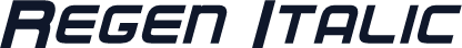 Regen Italic