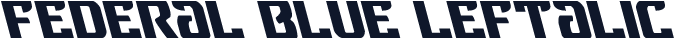Federal Blue Leftalic