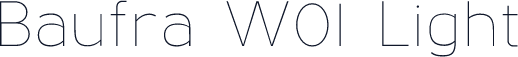 Baufra W01 Light